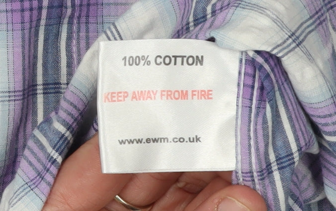 James Pringle Men's Multicolour Plaid Shirt L