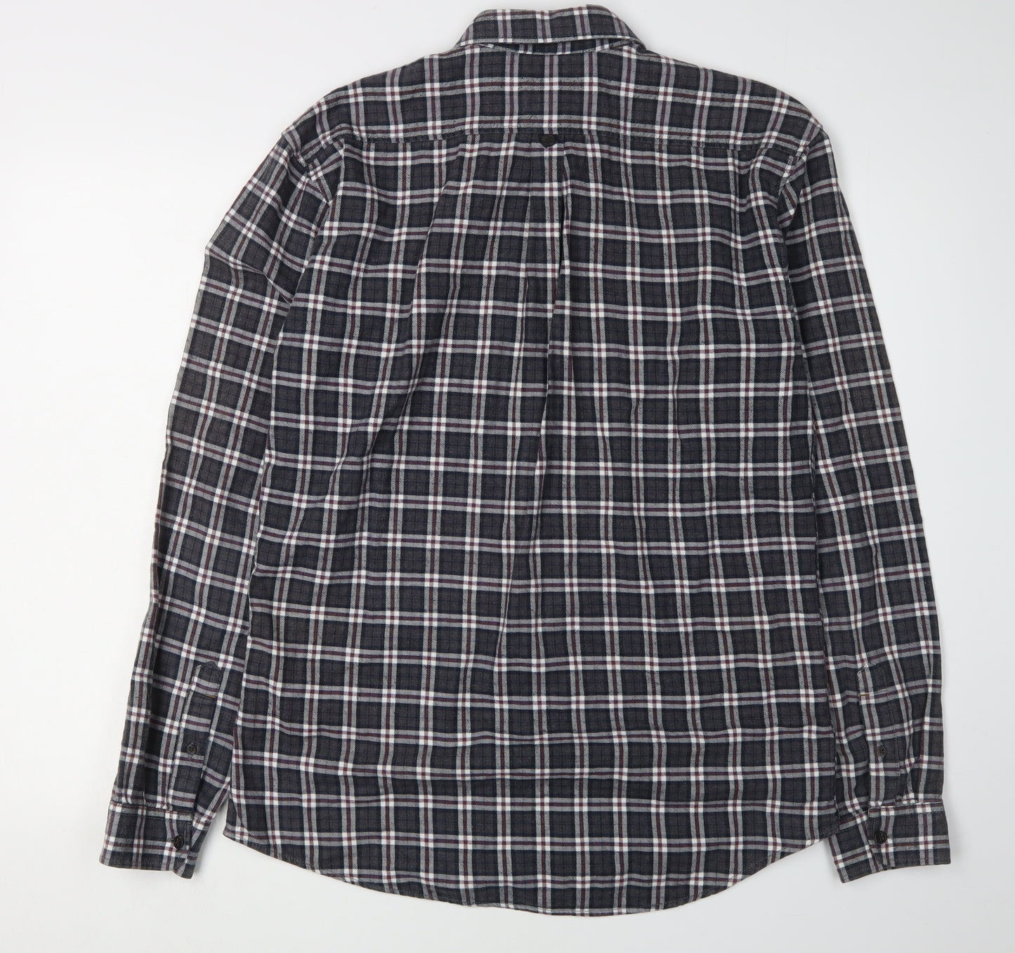 Selected Homme Men's Slim Fit Check Shirt Black M