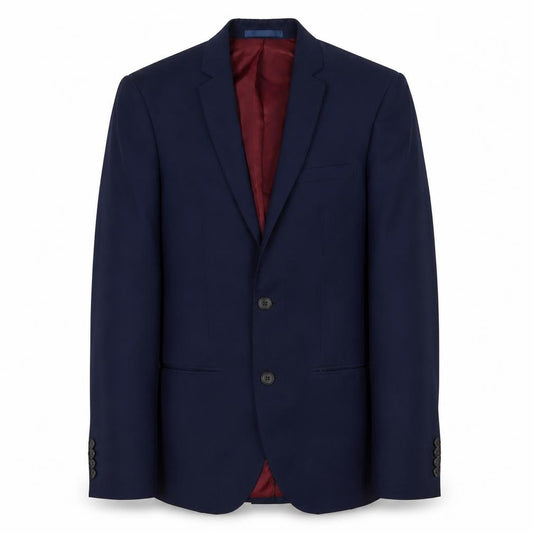 Front view of River Island Men's Blue Blazer, size 36R, Formal Jacket