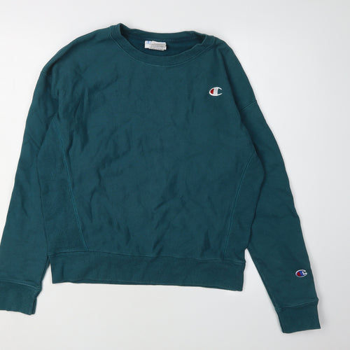 Champion Men's Green Medium Pullover Sweatshirt