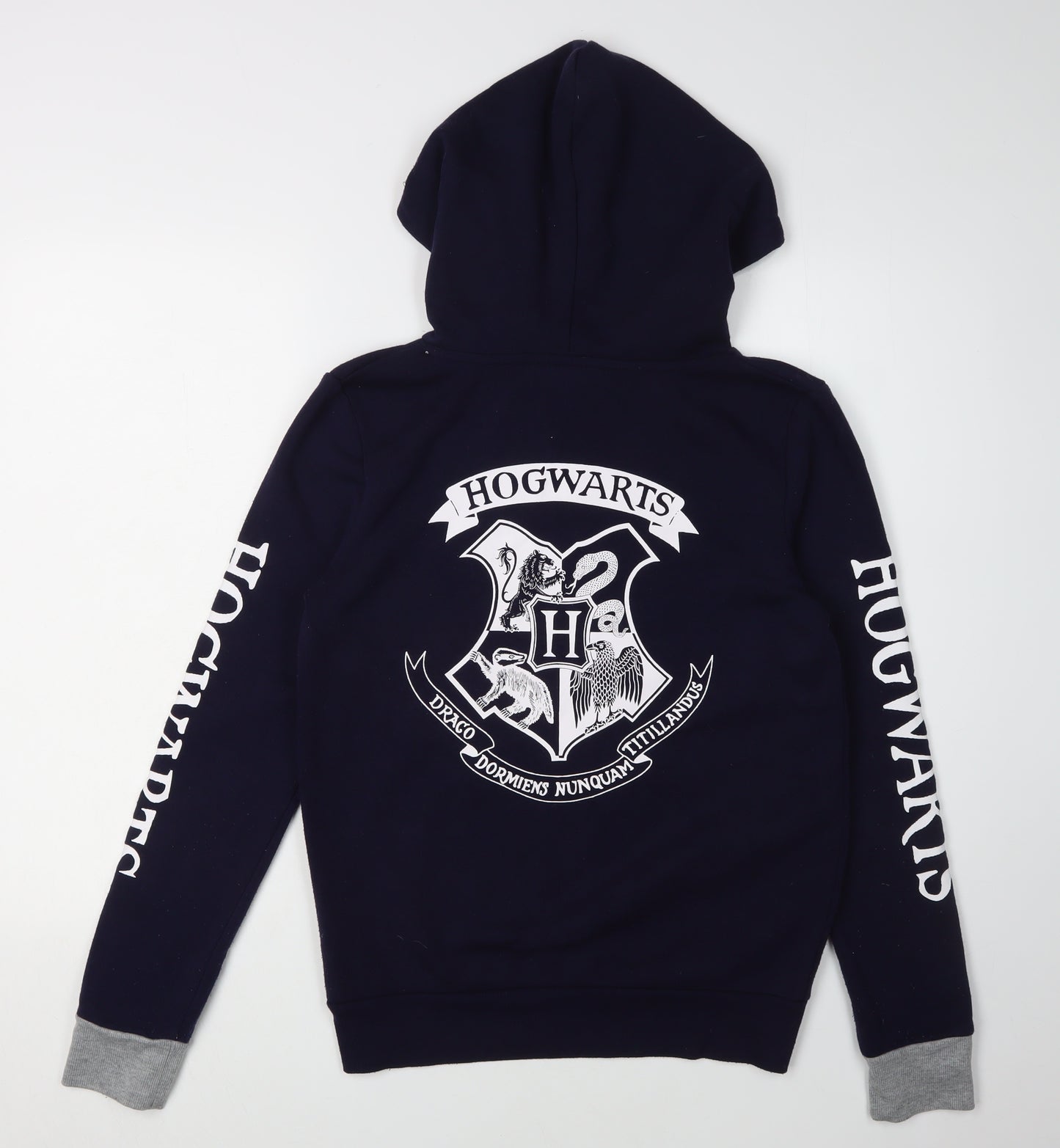 Harry Potter Unisex Black S Pullover Hoodie, Cute Logo