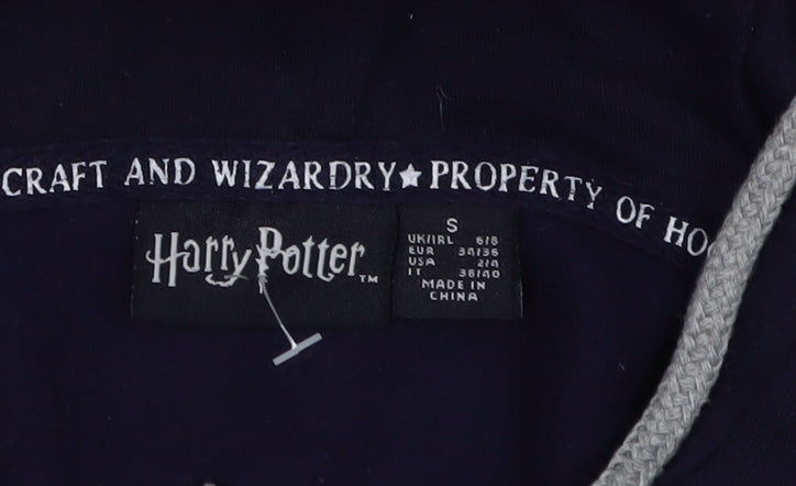 Harry Potter Unisex Black S Pullover Hoodie, Cute Logo