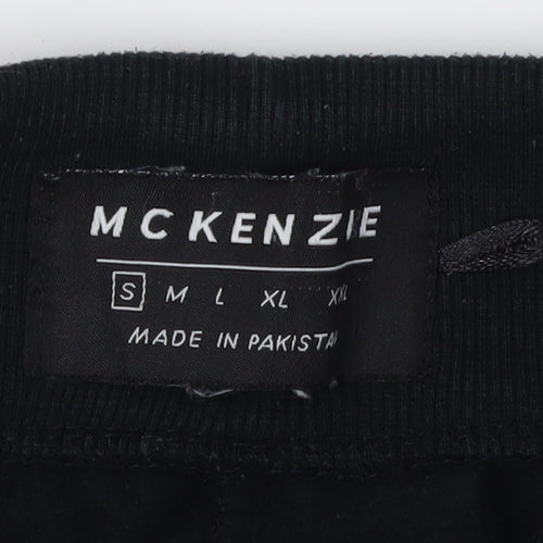 McKenzie Men's Black Jogger Pants, Size S, Casual Style
