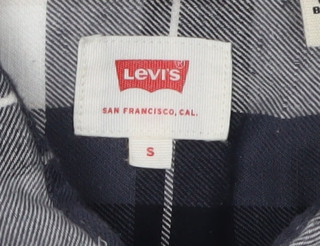 Levi's Men's Multicoloured Check Button-Up Shirt S