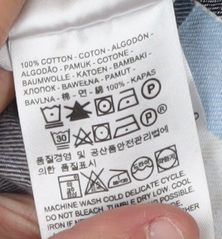 Levi's Men's Multicoloured Check Button-Up Shirt S