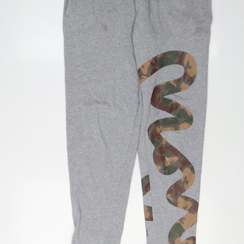 Money Boys Grey Camouflage Jogger Trousers 15-16 Years