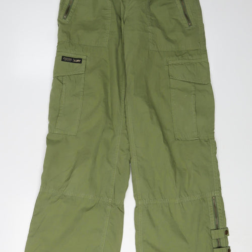 Superdry Women’s Green Cargo Trousers, Size 26