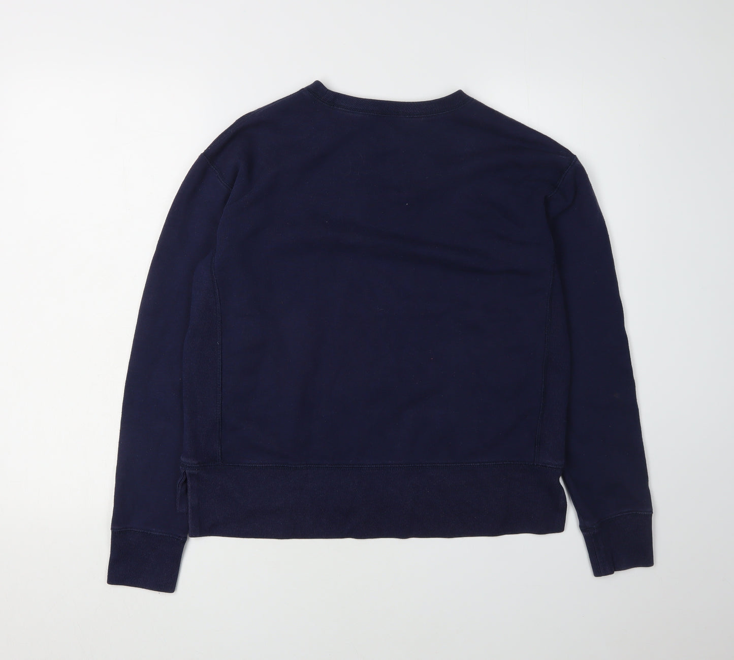 Ralph Lauren Blue Cotton Blend Unisex XS Pullover Sweatshirt