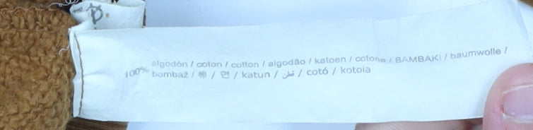 Women's Brown Pullover Sweatshirt XS - Casual College Style