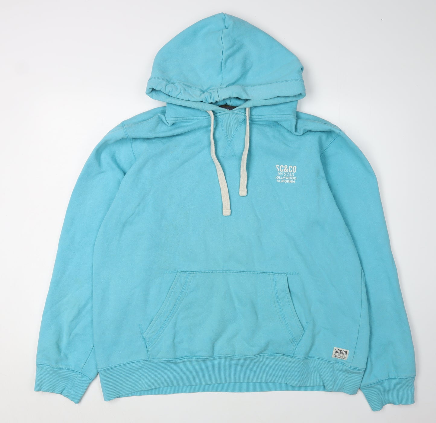 SoulCal & Co Men's Blue Pullover Hoodie XL