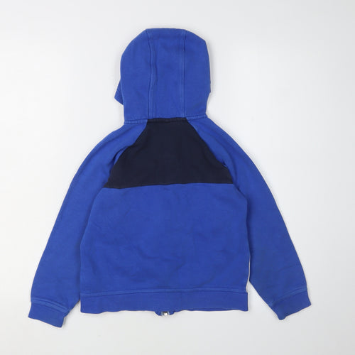 Nike Boys Blue Full Zip Hoodie 6-7 Years