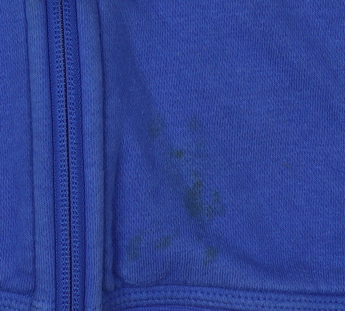 Nike Boys Blue Full Zip Hoodie 6-7 Years