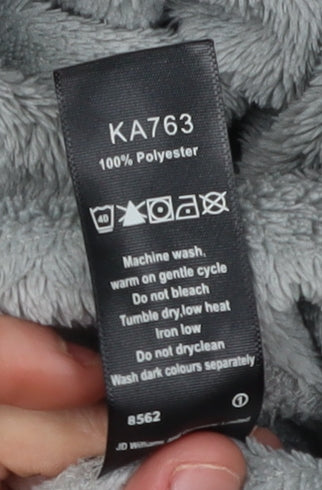 Snowdonia Grey Fleece Boys Hooded Onesie 2-3 Years