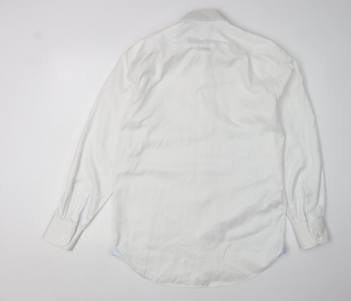 Marks and Spencer Men's White 15 Regular Fit Shirt