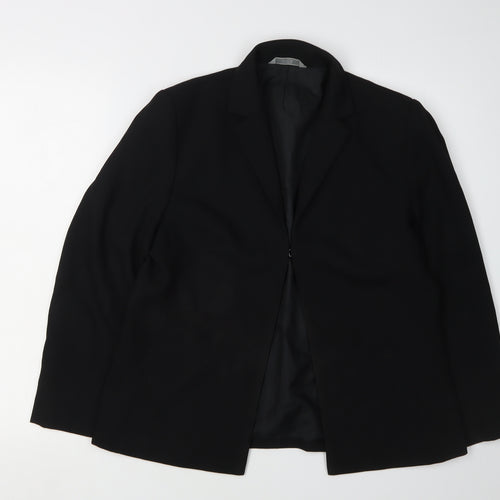 Marks and Spencer Women's Black Suit Jacket, Size 12