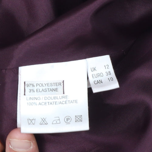 Jacques Vert Women's Purple Blazer, Size 12, Workwear