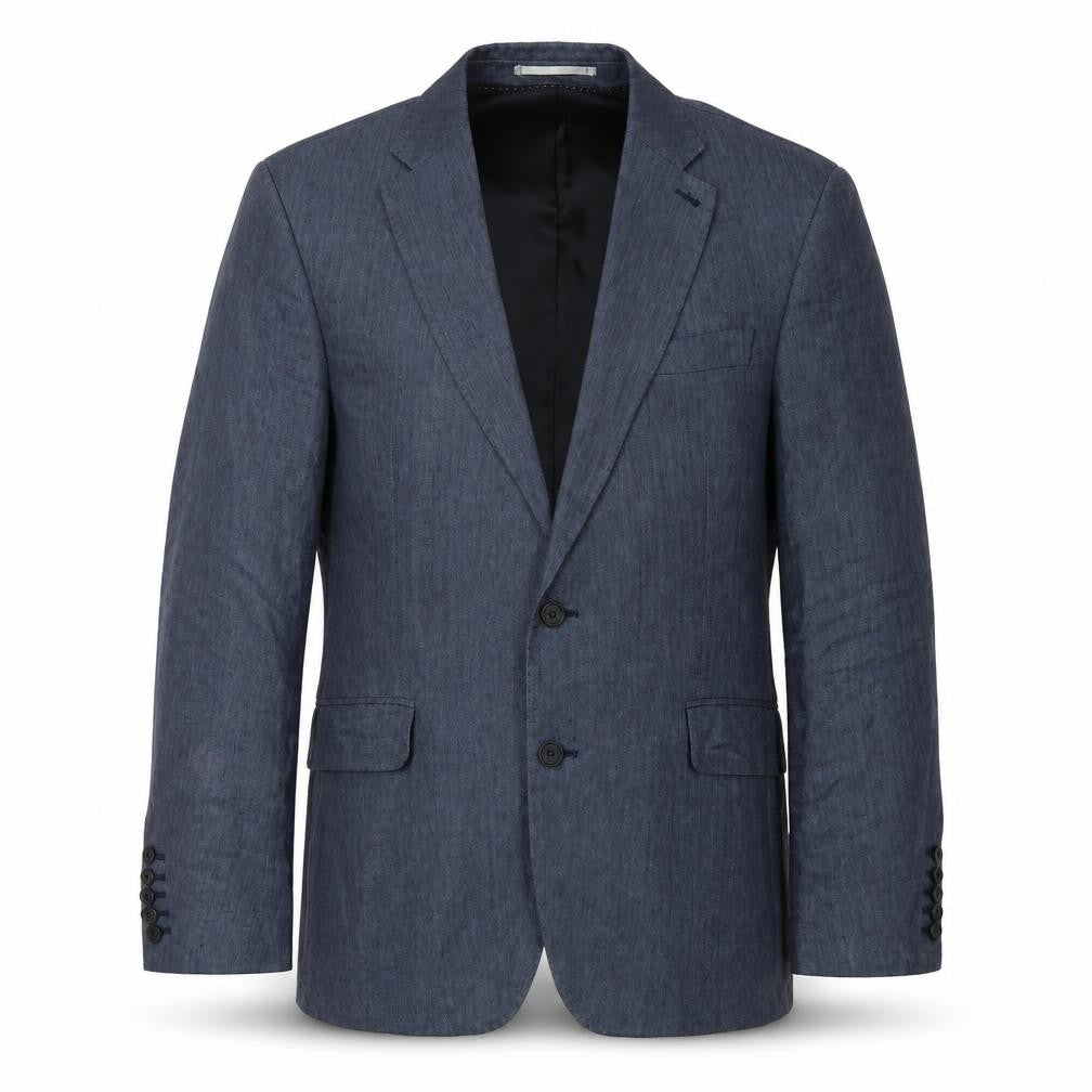 Next Men's Blue Blazer 40S Single-Breasted Jacket