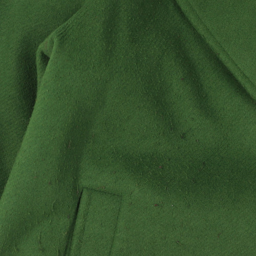 Marks and Spencer Women's Green Wool Overcoat Size 20
