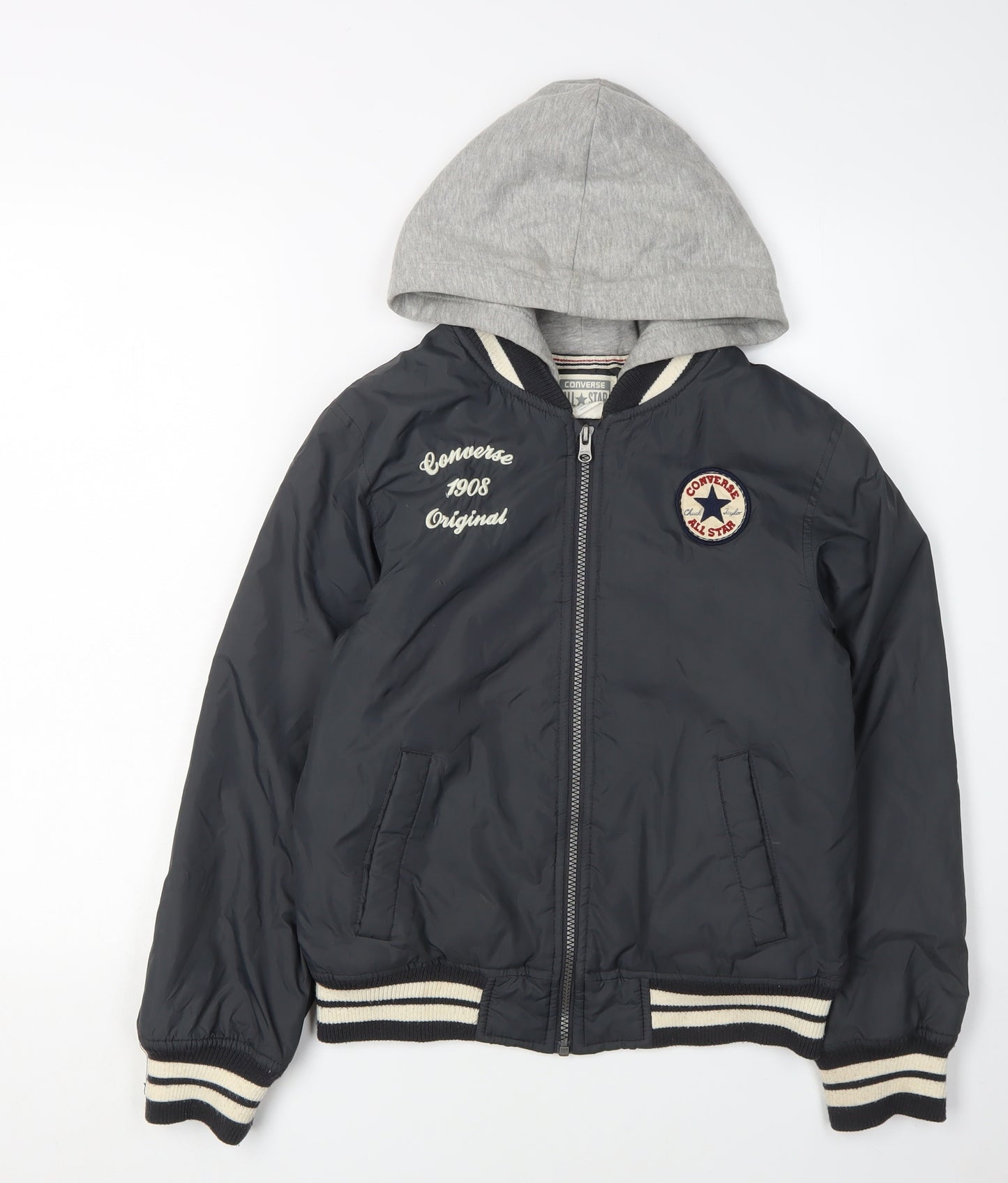 Converse Boys Black Bomber Jacket 10-12 Years