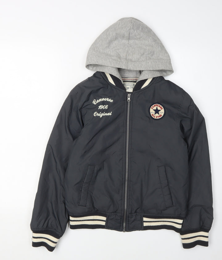 Converse Boys Black Bomber Jacket 10-12 Years