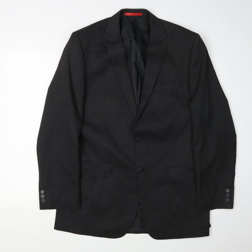 Burton Men's Black Suit Jacket - 40L