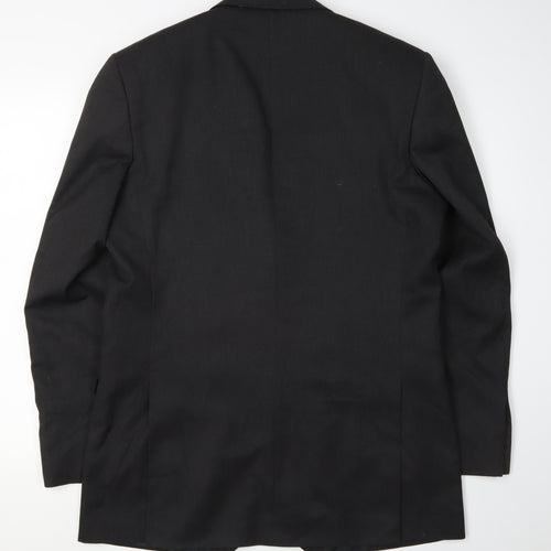 Burton Men's Black Suit Jacket - 40L