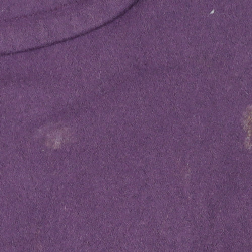Monsoon Women's Purple Wool Pea Coat Size 16