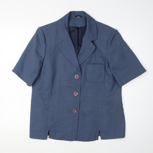 Honor Millburn Women's Blue Suit Jacket Size 14