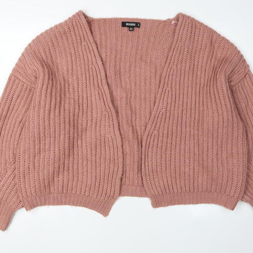 Missguided Women's Pink Cardigan Size 6/8