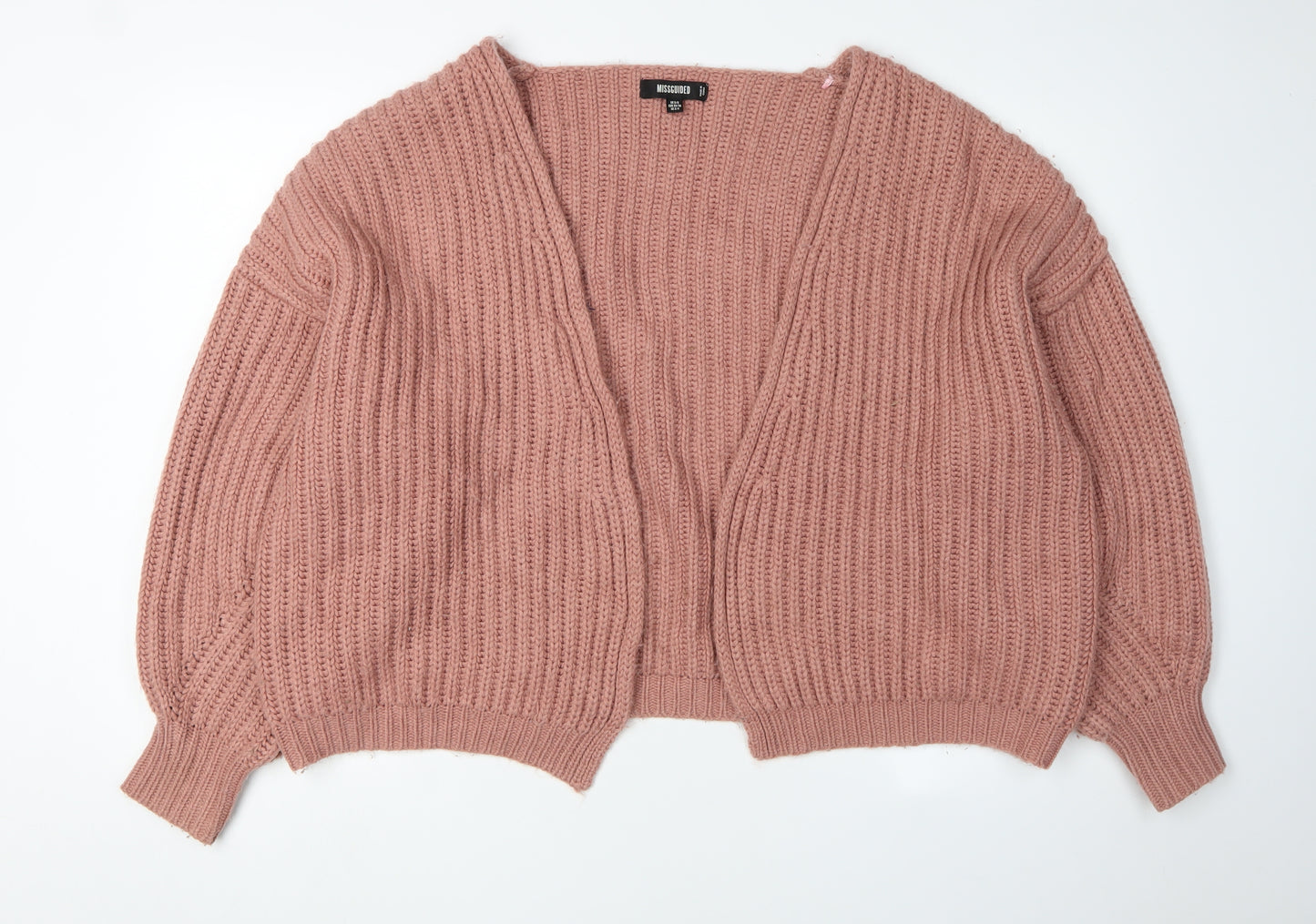 Missguided Women's Pink Cardigan Size 6/8