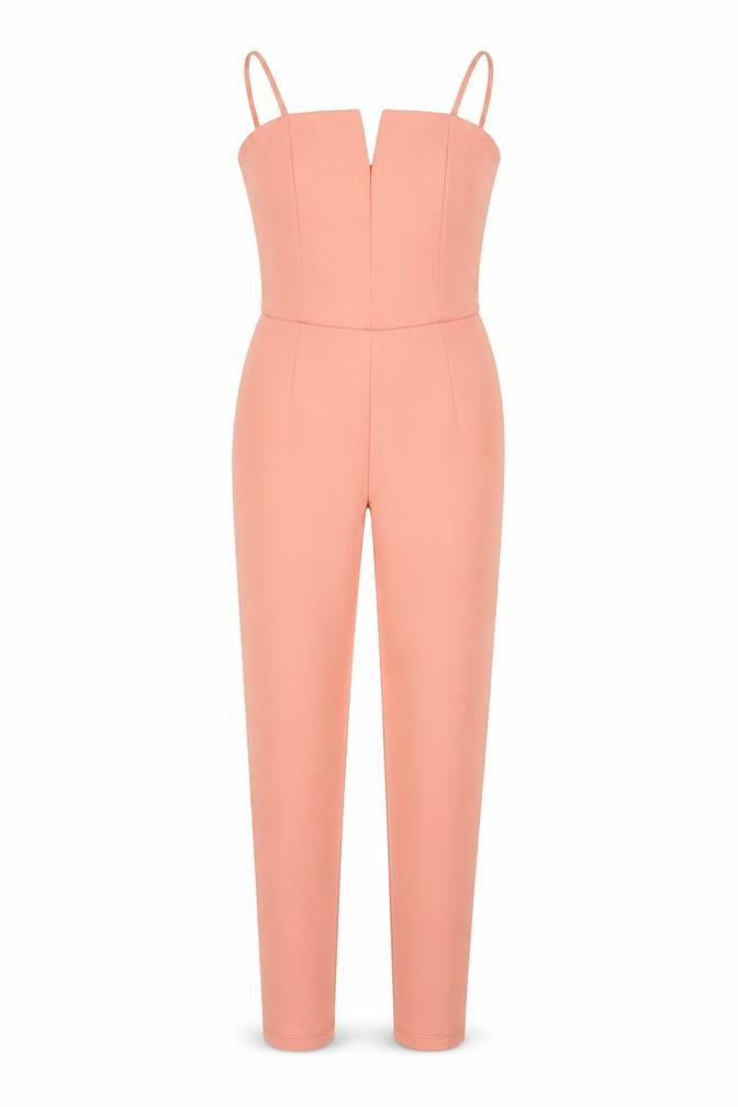 ASOS Women's Pink Jumpsuit, Size 4, Sleeveless Casual