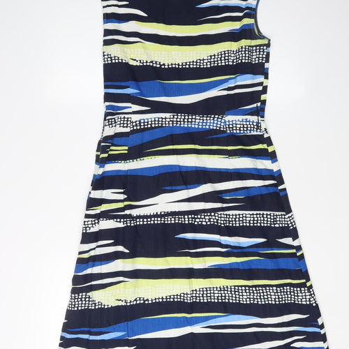 Maine Multicoloured Women's Jersey Dress Size 10