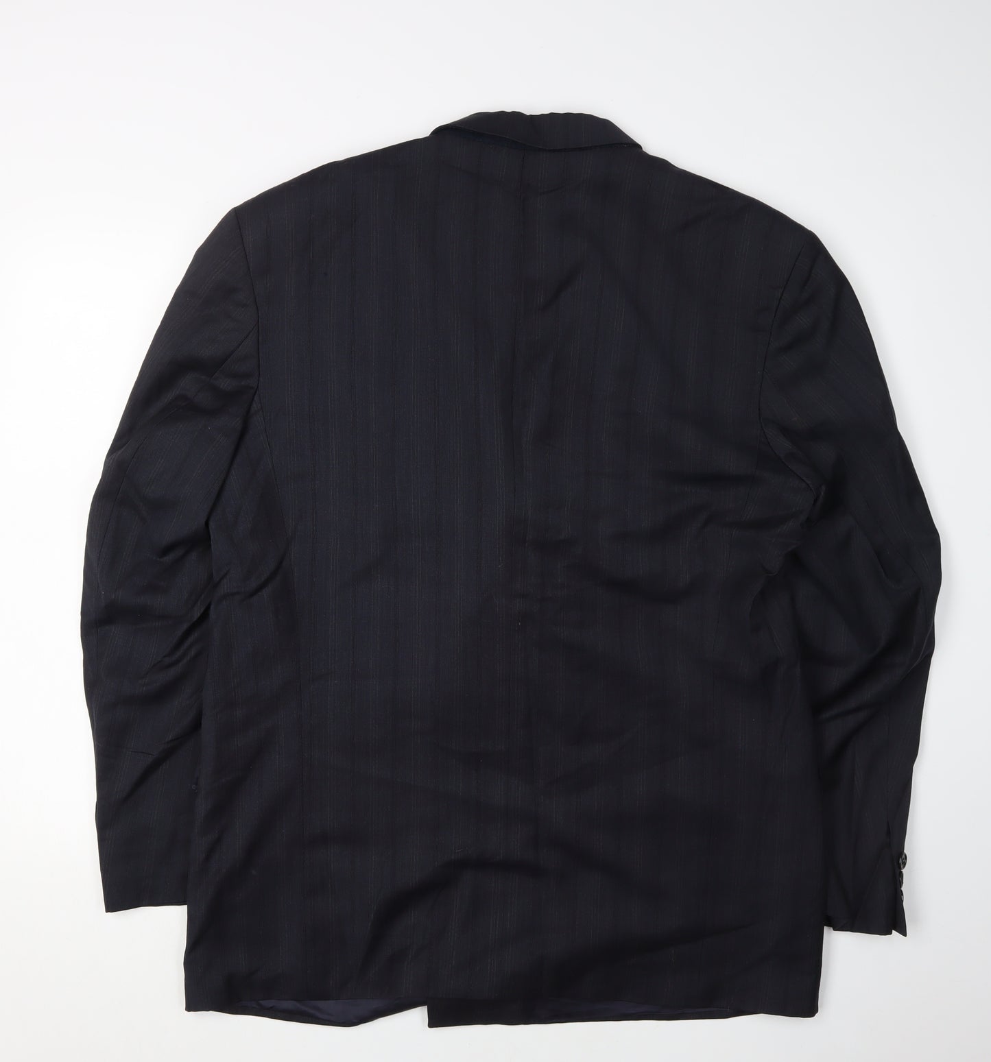 Hugo Boss Men's Black Double-Breasted Blazer 44R