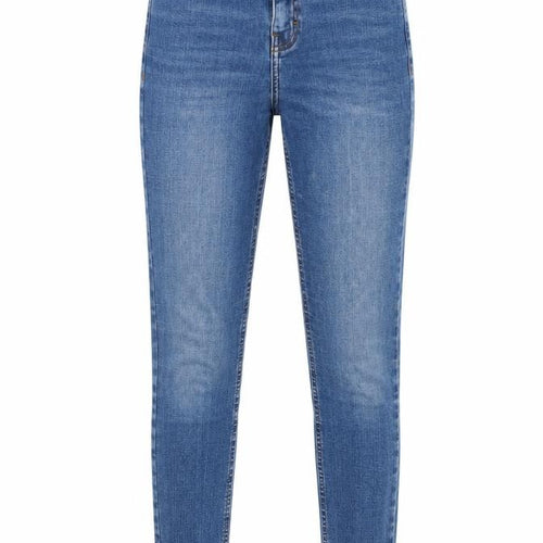 Topshop Women's Blue Skinny Jeans Size 8 Mid-Rise