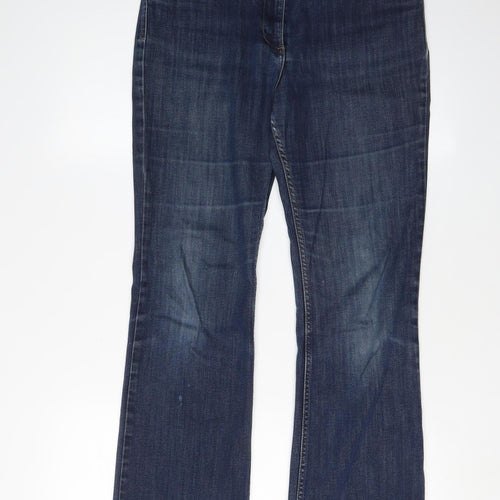 Marks and Spencer Women's Blue Bootcut Jeans Size 12