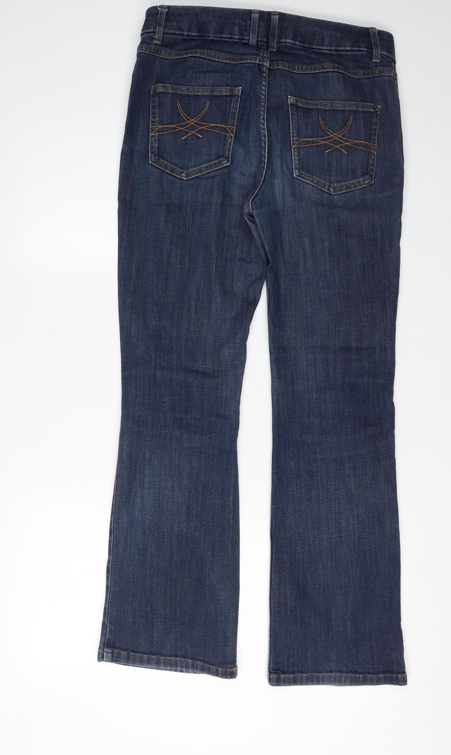 Marks and Spencer Women's Blue Bootcut Jeans Size 12