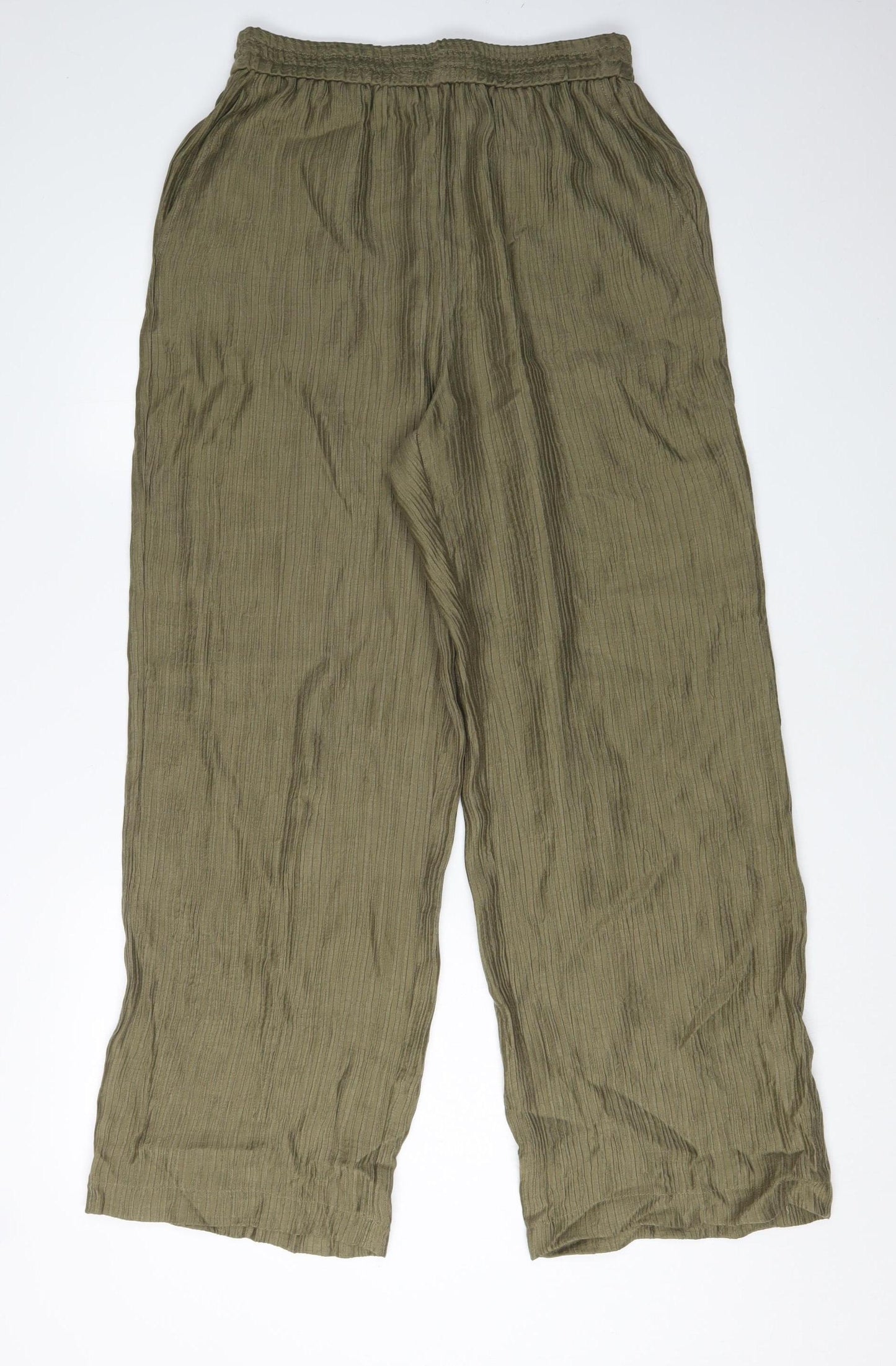 Cotswold Collections Women's Green Wide-Leg Trousers