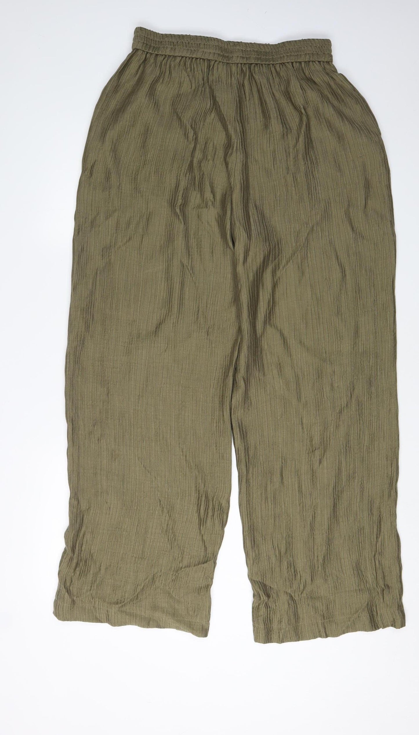 Cotswold Collections Women's Green Wide-Leg Trousers