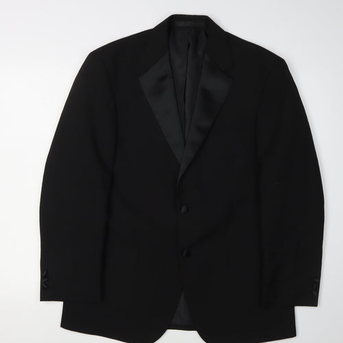 Marks and Spencer Men's Black Tuxedo Jacket 38S, Shawl Lapel