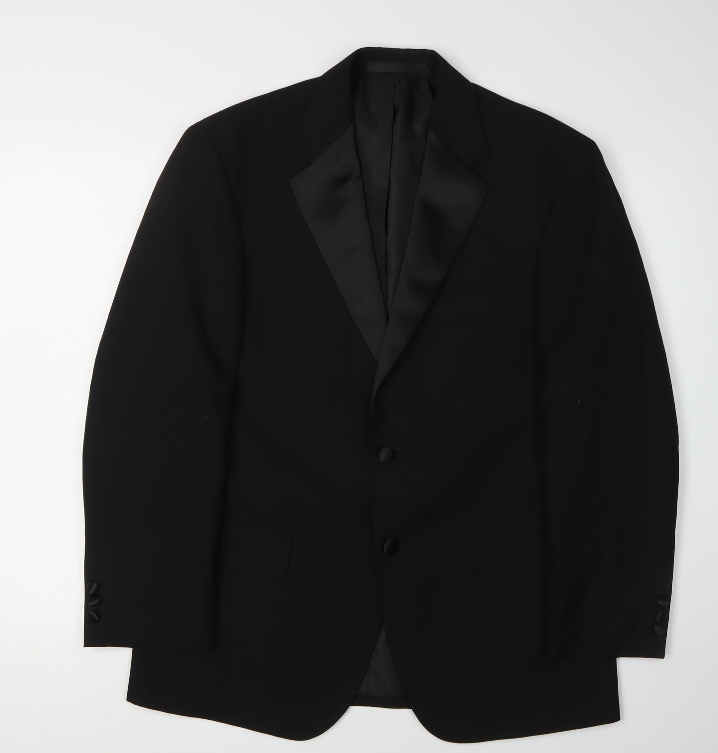 Marks and Spencer Men's Black Tuxedo Jacket 38S, Shawl Lapel