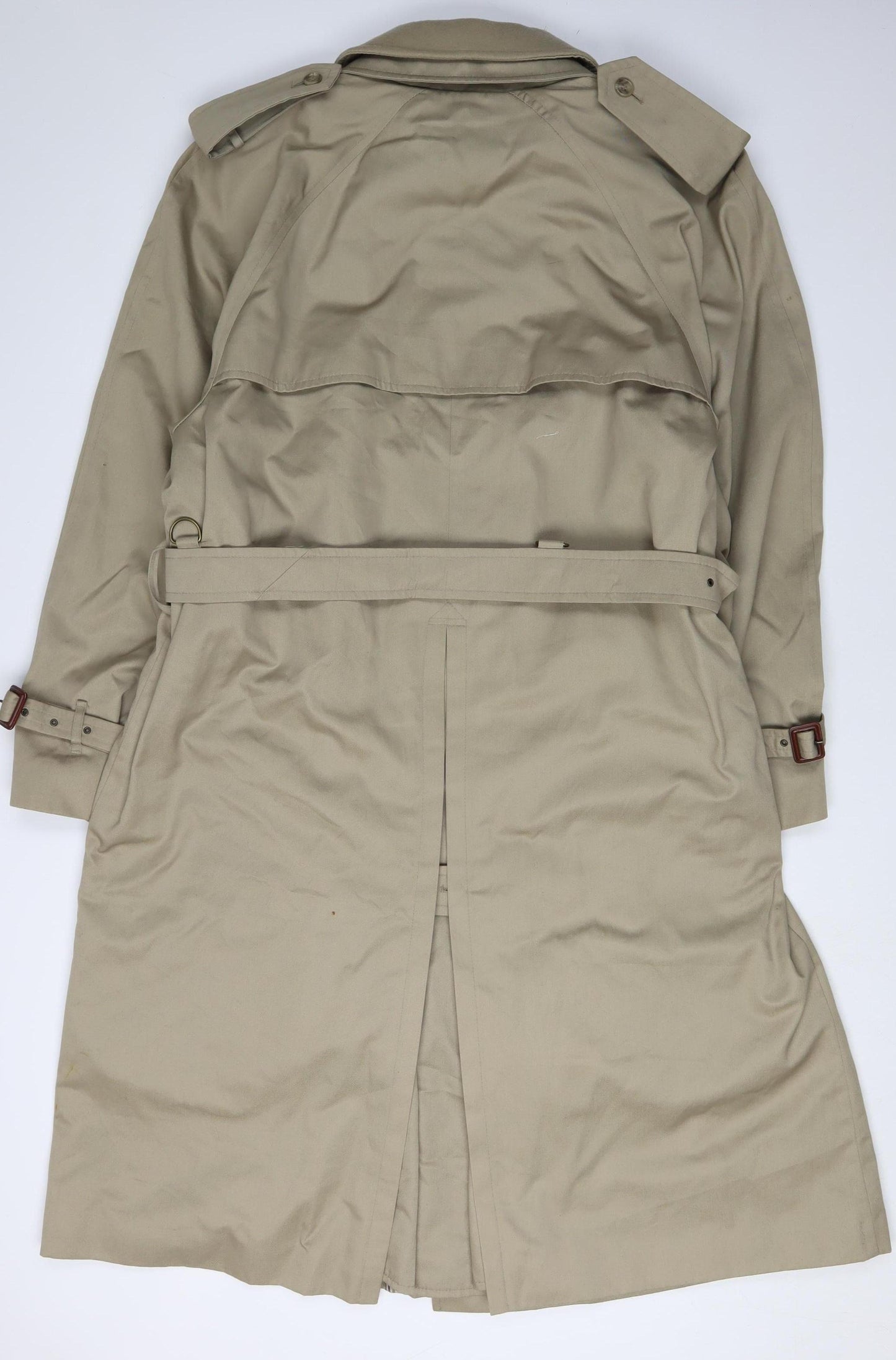 Marks and Spencer Men’s Beige Trench Coat - Size 40