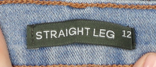 Bonmarché Women's Blue Straight Jeans Size 12