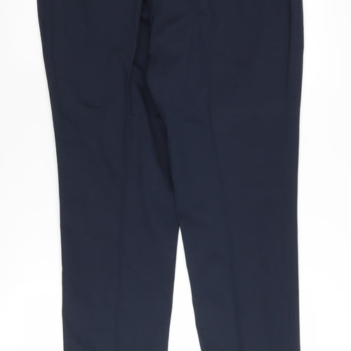 Next Men's Blue Regular Trousers - Size 34