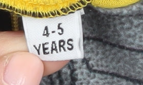 Boys Batman Black One Piece Pyjama 4-5 Years