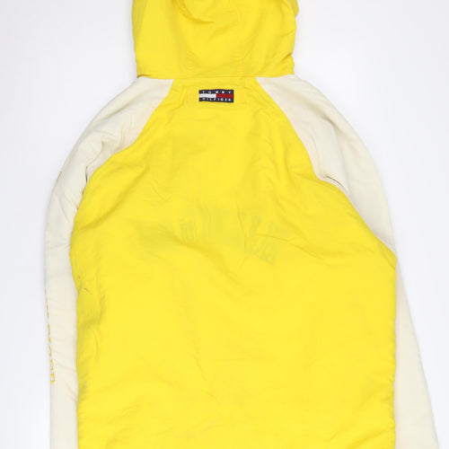 Tommy Hilfiger Men's Yellow Windbreaker Jacket M