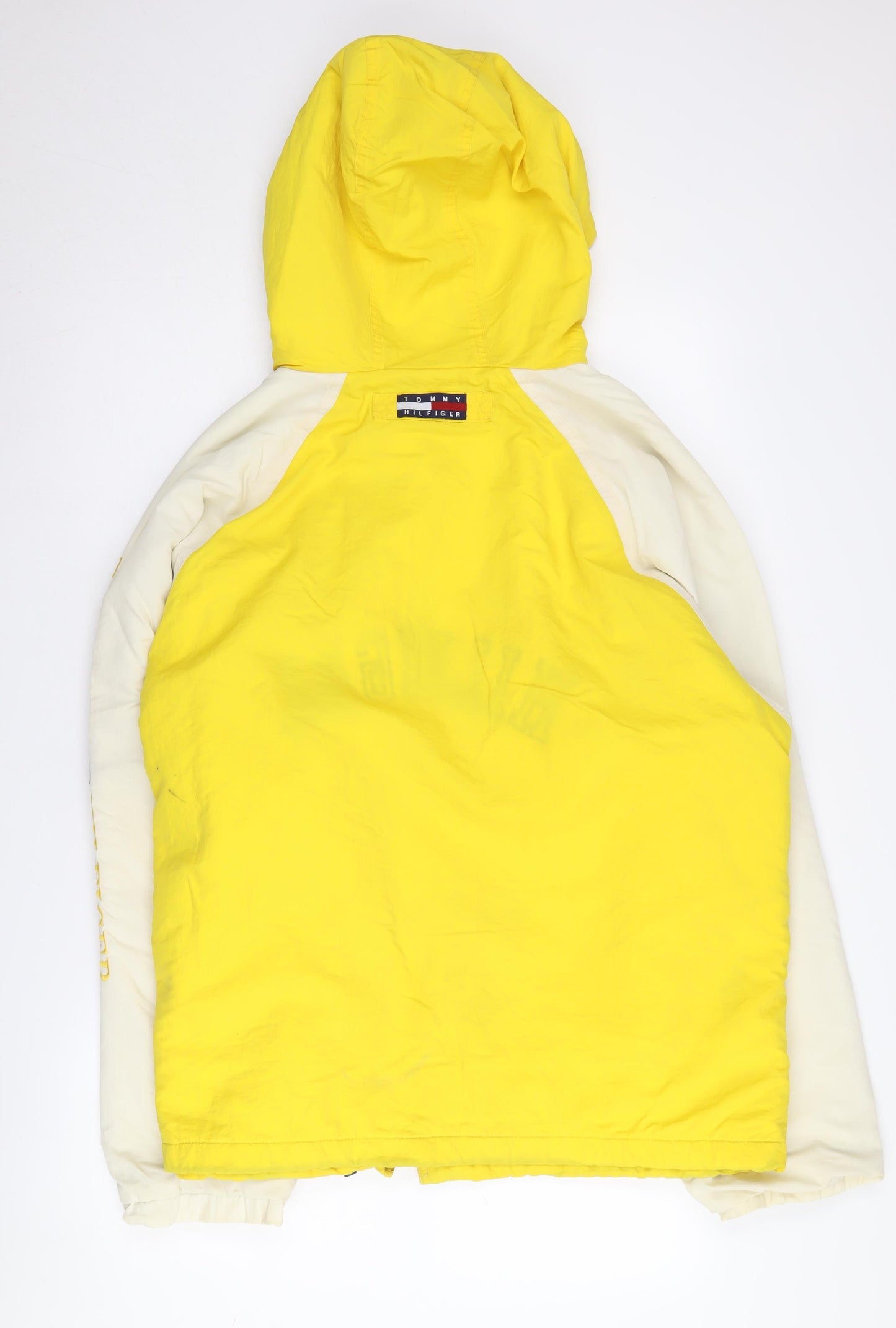 Tommy Hilfiger Men's Yellow Windbreaker Jacket M