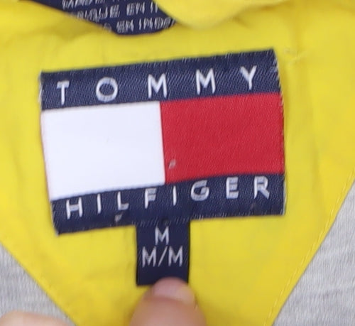 Tommy Hilfiger Men's Yellow Windbreaker Jacket M