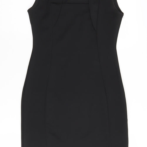 Daya London Women's Black Sheath Dress Size 10
