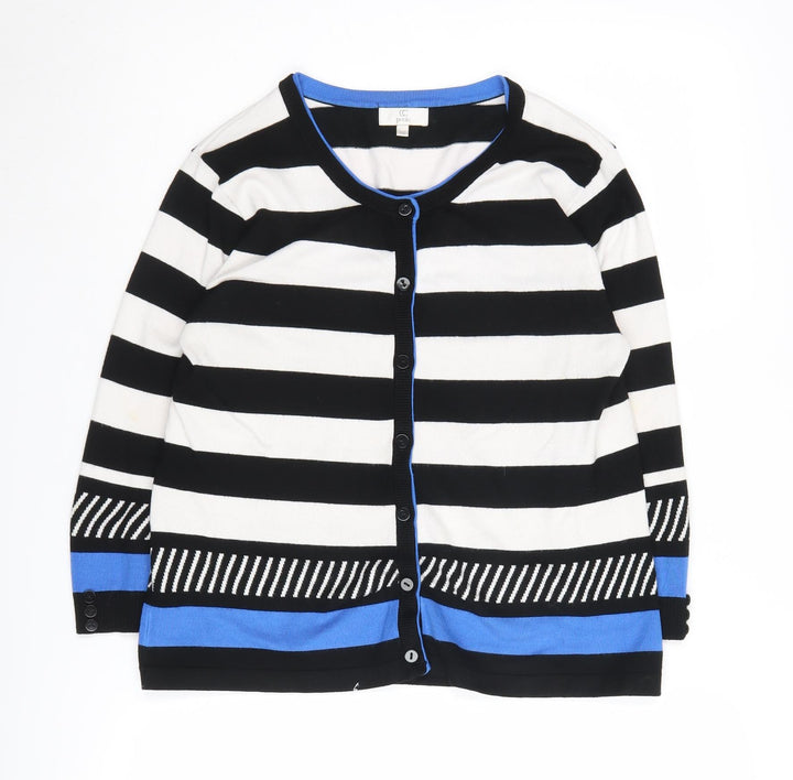 CC Women's Stripe Cardigan Petite M Multicoloured