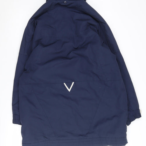 David Barry Women's Blue Parka Jacket Size 16